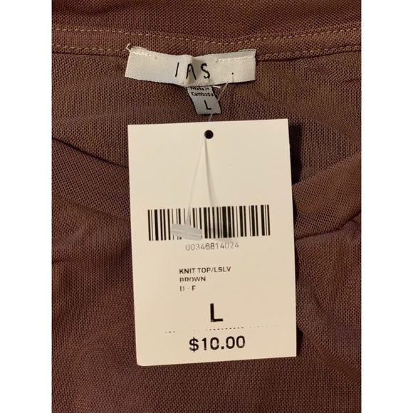 🎆NWT tight long sleeve sexy shirt 🔮 - Picture 3 of 4